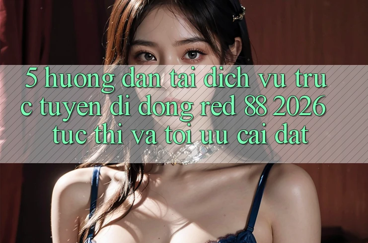 5. Hướng Dẫn Tải Dịch vụ trực tuyến di động red 88 2026 Tức thì Và Tối Ưu Cài Đặt