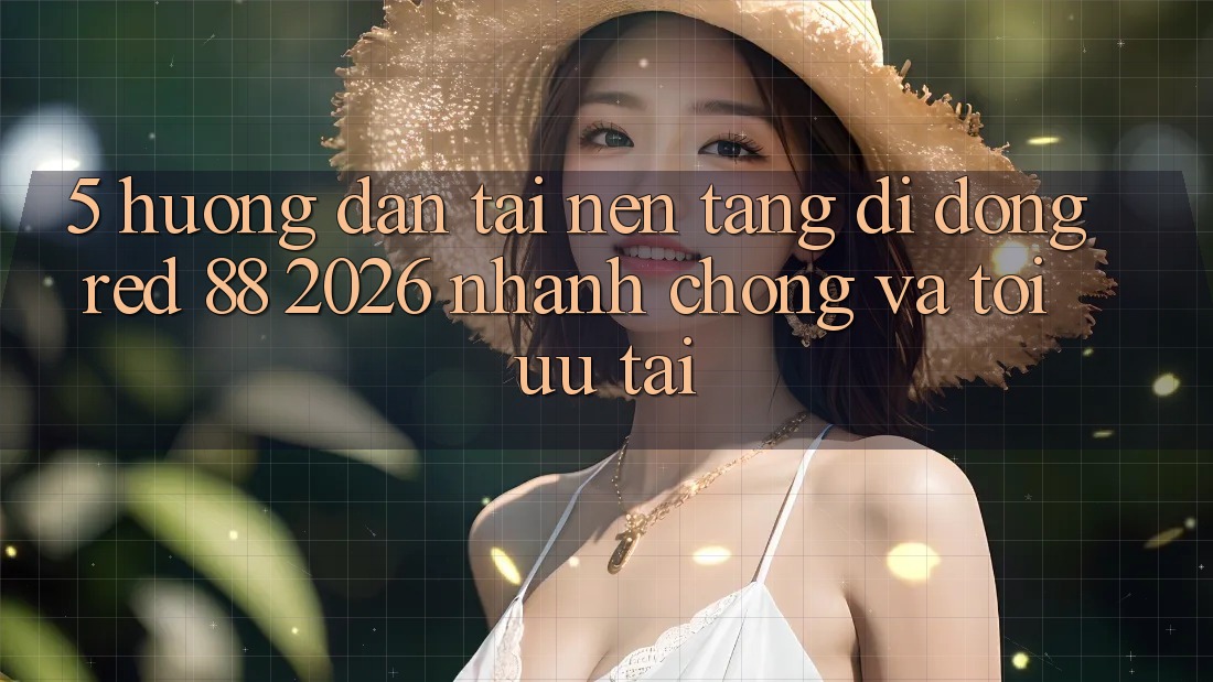 5. Hướng Dẫn Tải Nền tảng di động red 88 2026 Nhanh Chóng Và Tối Ưu Tải