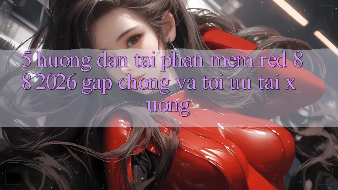 5. Hướng Dẫn Tải Phần mềm red 88 2026 Gấp Chóng Và Tối Ưu Tải xuống