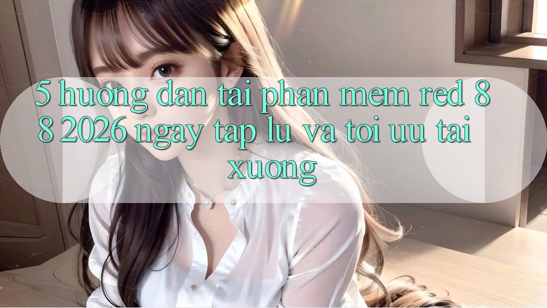 5. Hướng dẫn Tải Phần mềm red 88 2026 Ngay tắp lự Và Tối Ưu Tải xuống