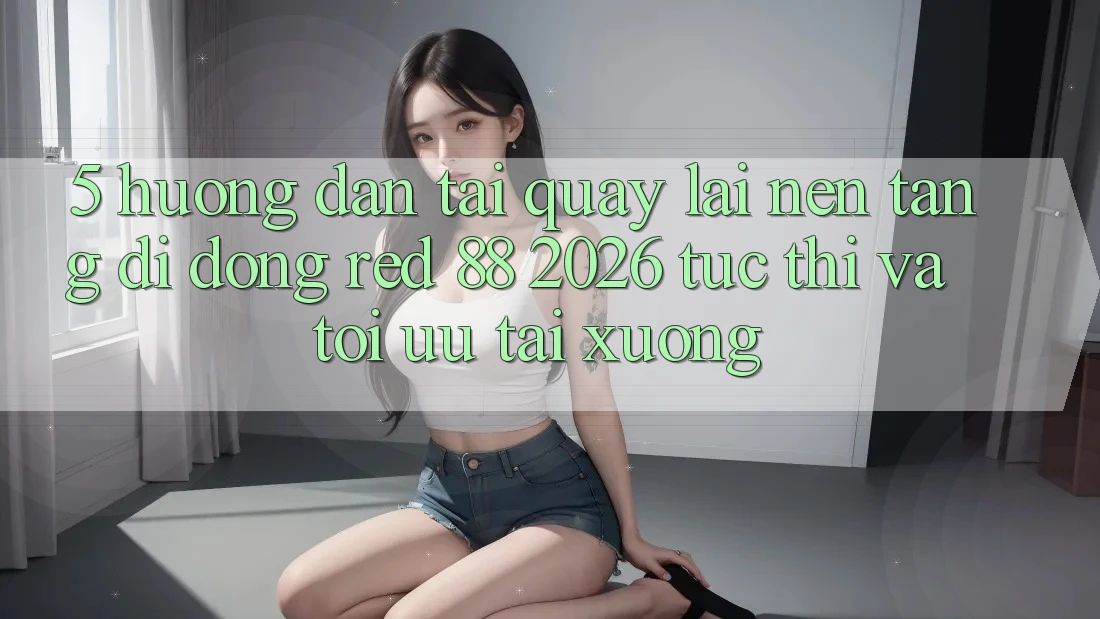 5. Hướng Dẫn Tải quay lại Nền tảng di động red 88 2026 Tức thì Và Tối Ưu Tải xuống