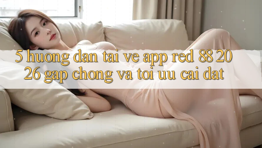 5. Hướng dẫn Tải về App red 88 2026 Gấp Chóng Và Tối Ưu Cài Đặt