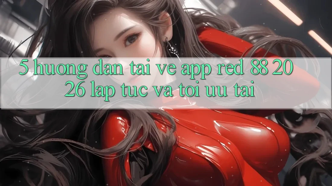 5. Hướng dẫn Tải về App red 88 2026 Lập tức Và Tối Ưu Tải