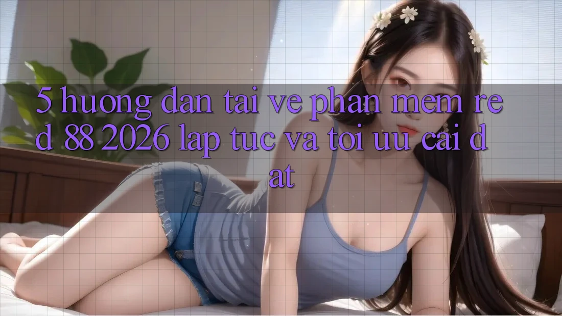 5. Hướng Dẫn Tải về Phần mềm red 88 2026 Lập tức Và Tối Ưu Cài Đặt