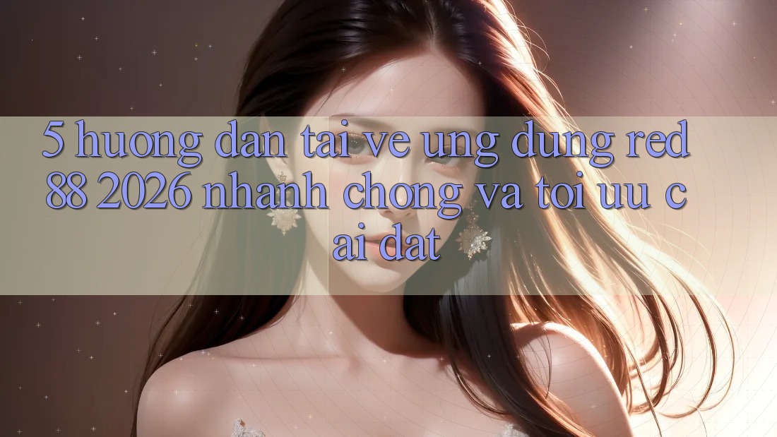 5. Hướng Dẫn Tải về Ứng dụng red 88 2026 Nhanh Chóng Và Tối Ưu Cài Đặt