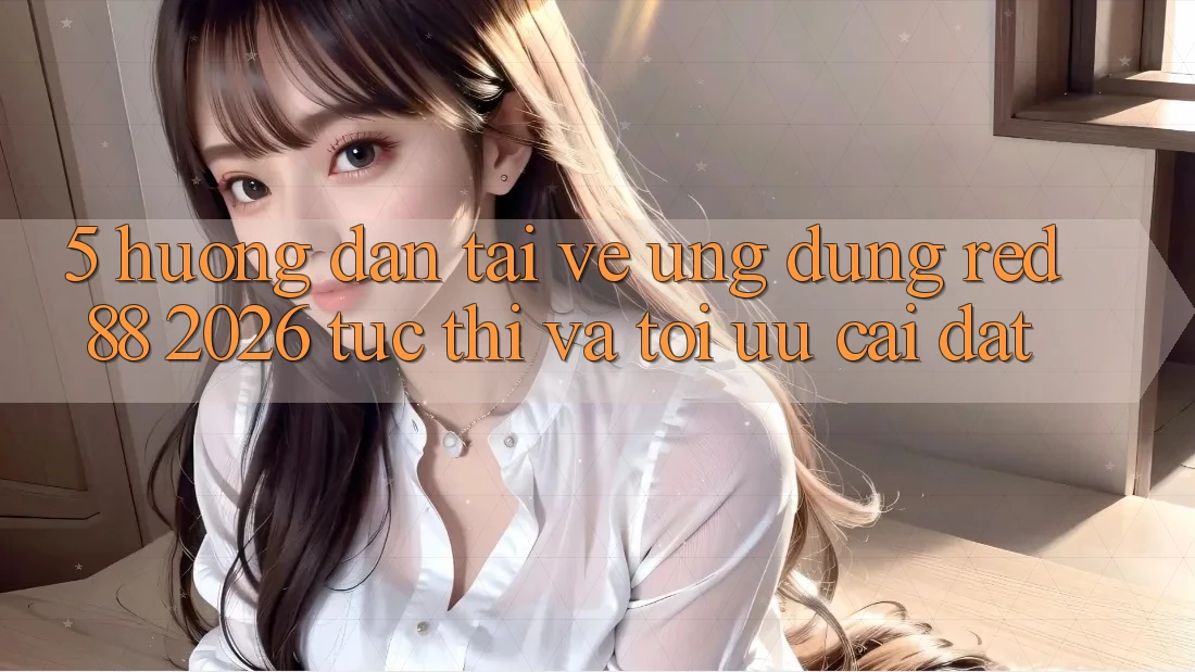 5. Hướng Dẫn Tải về Ứng dụng red 88 2026 Tức thì Và Tối Ưu Cài Đặt