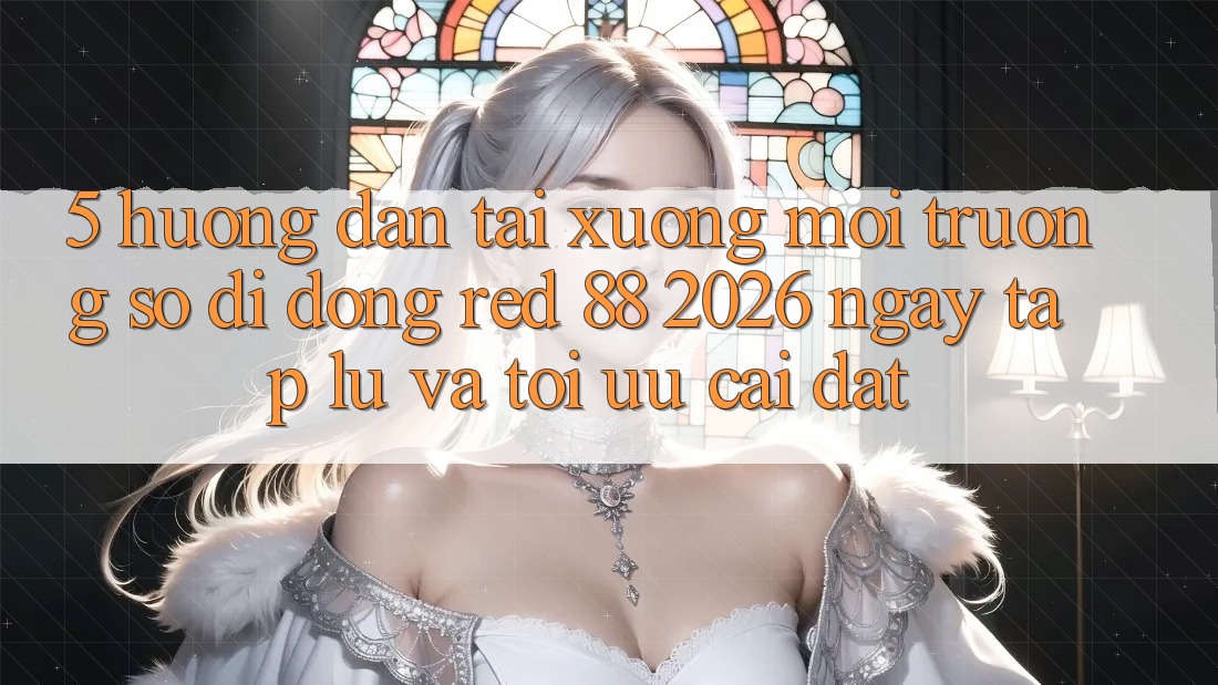 5. Hướng Dẫn Tải xuống Môi trường số di động red 88 2026 Ngay tắp lự Và Tối Ưu Cài Đặt