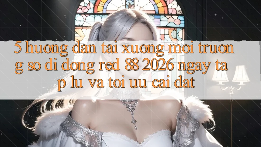 5. Hướng Dẫn Tải xuống Môi trường số di động red 88 2026 Ngay tắp lự Và Tối Ưu Cài Đặt