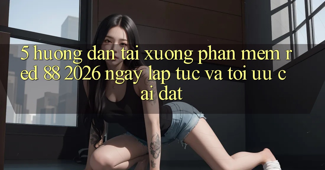 5. Hướng Dẫn Tải xuống Phần mềm red 88 2026 Ngay lập tức Và Tối Ưu Cài Đặt