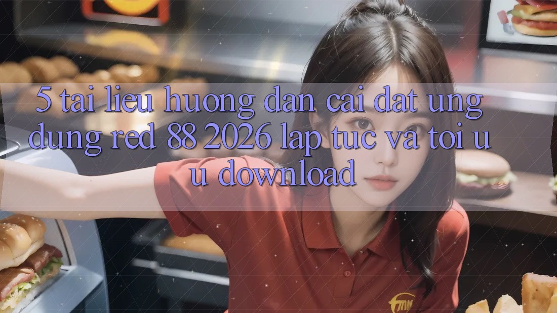 5. Tài liệu hướng dẫn Cài đặt Ứng dụng red 88 2026 Lập tức Và Tối Ưu Download