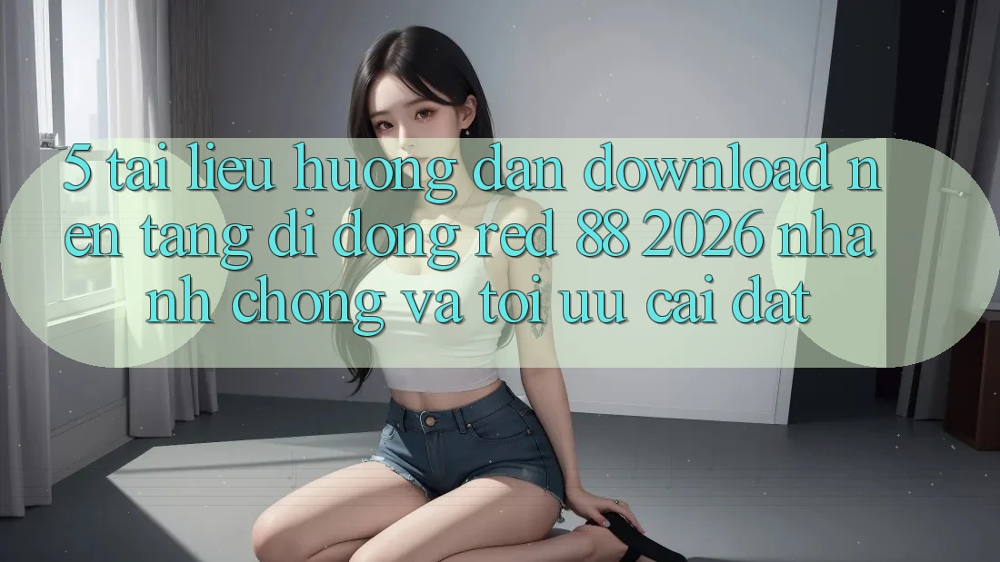 5. Tài liệu hướng dẫn Download Nền tảng di động red 88 2026 Nhanh Chóng Và Tối Ưu Cài Đặt