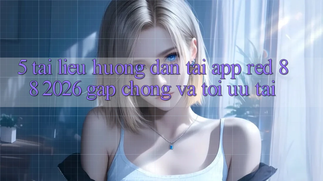 5. Tài liệu hướng dẫn Tải App red 88 2026 Gấp Chóng Và Tối Ưu Tải