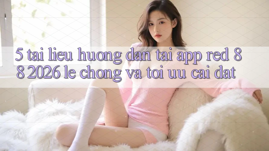 5. Tài liệu hướng dẫn Tải App red 88 2026 Lẹ Chóng Và Tối Ưu Cài Đặt