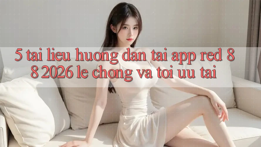5. Tài liệu hướng dẫn Tải App red 88 2026 Lẹ Chóng Và Tối Ưu Tải