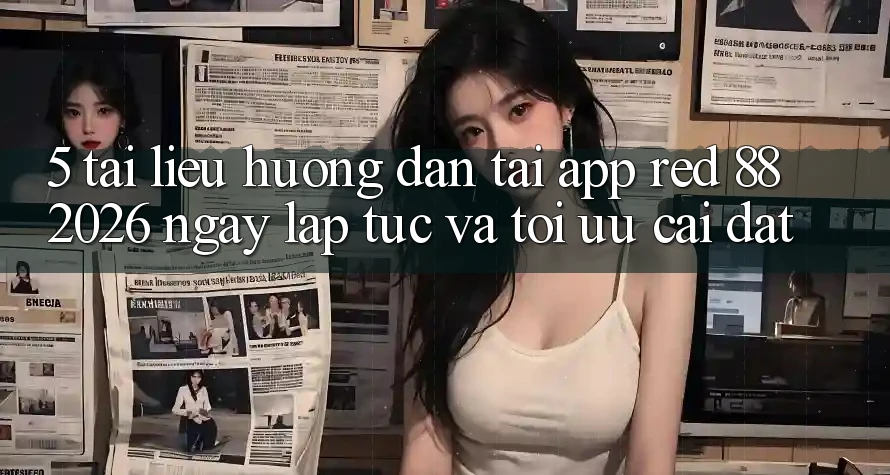 5. Tài liệu hướng dẫn Tải App red 88 2026 Ngay lập tức Và Tối Ưu Cài Đặt