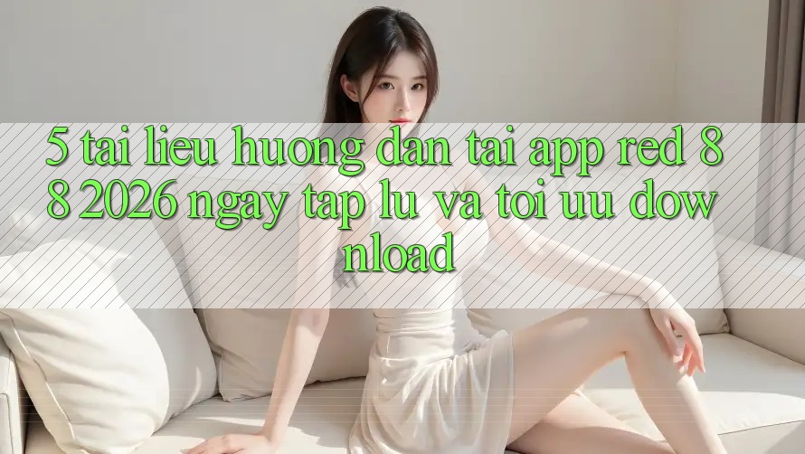 5. Tài liệu hướng dẫn Tải App red 88 2026 Ngay tắp lự Và Tối Ưu Download