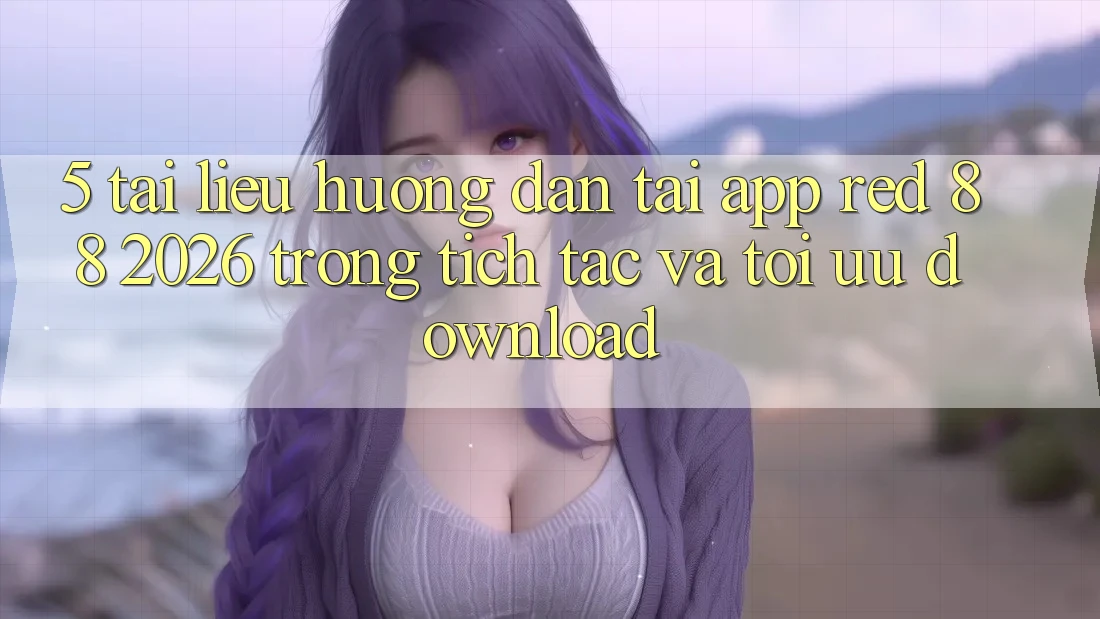 5. Tài liệu hướng dẫn Tải App red 88 2026 Trong tích tắc Và Tối Ưu Download