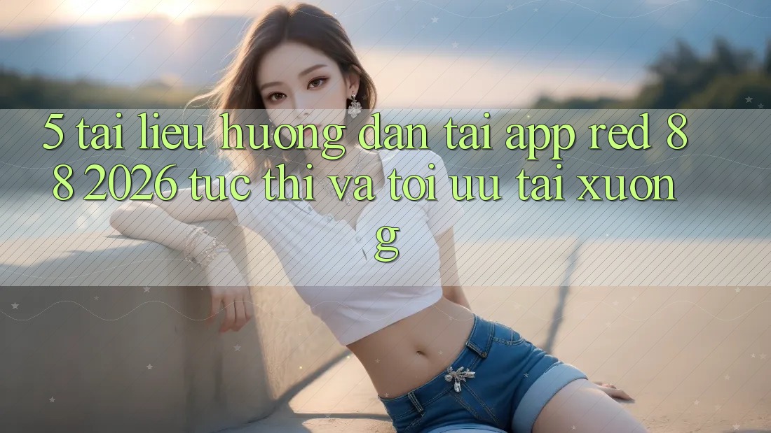 5. Tài liệu hướng dẫn Tải App red 88 2026 Tức thì Và Tối Ưu Tải xuống