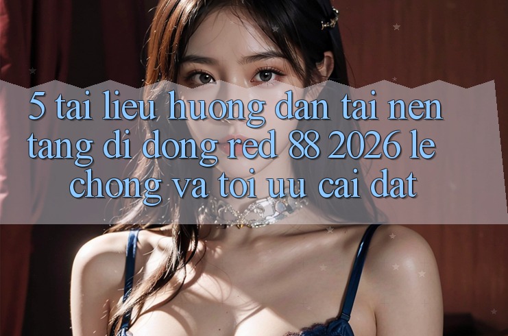 5. Tài liệu hướng dẫn Tải Nền tảng di động red 88 2026 Lẹ Chóng Và Tối Ưu Cài Đặt