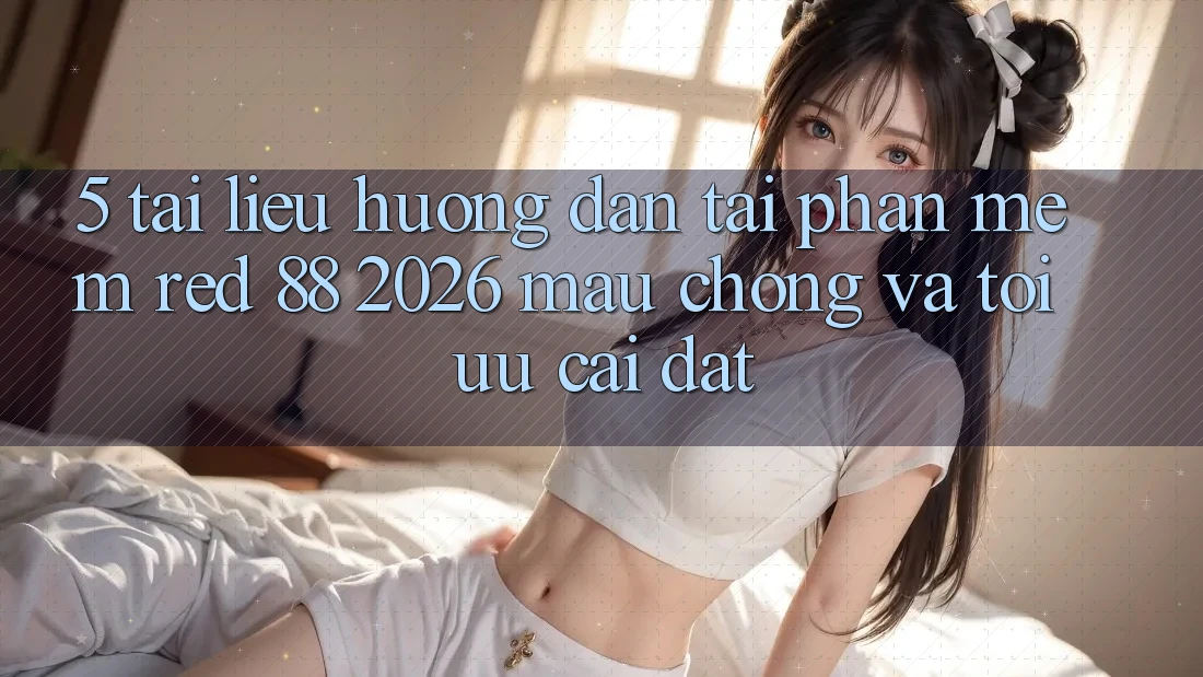 5. Tài liệu hướng dẫn Tải Phần mềm red 88 2026 Mau Chóng Và Tối Ưu Cài Đặt