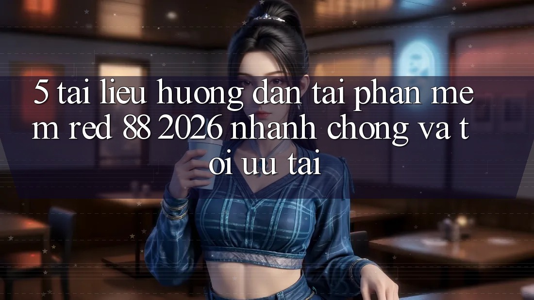 5. Tài liệu hướng dẫn Tải Phần mềm red 88 2026 Nhanh chóng Và Tối Ưu Tải