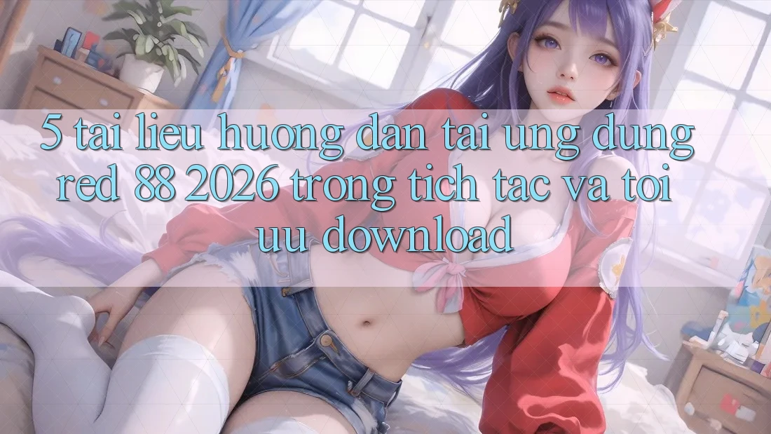 5. Tài liệu hướng dẫn Tải Ứng dụng red 88 2026 Trong tích tắc Và Tối Ưu Download