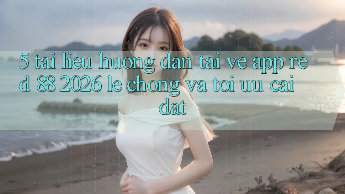 5. Tài liệu hướng dẫn Tải về App red 88 2026 Lẹ Chóng Và Tối Ưu Cài Đặt