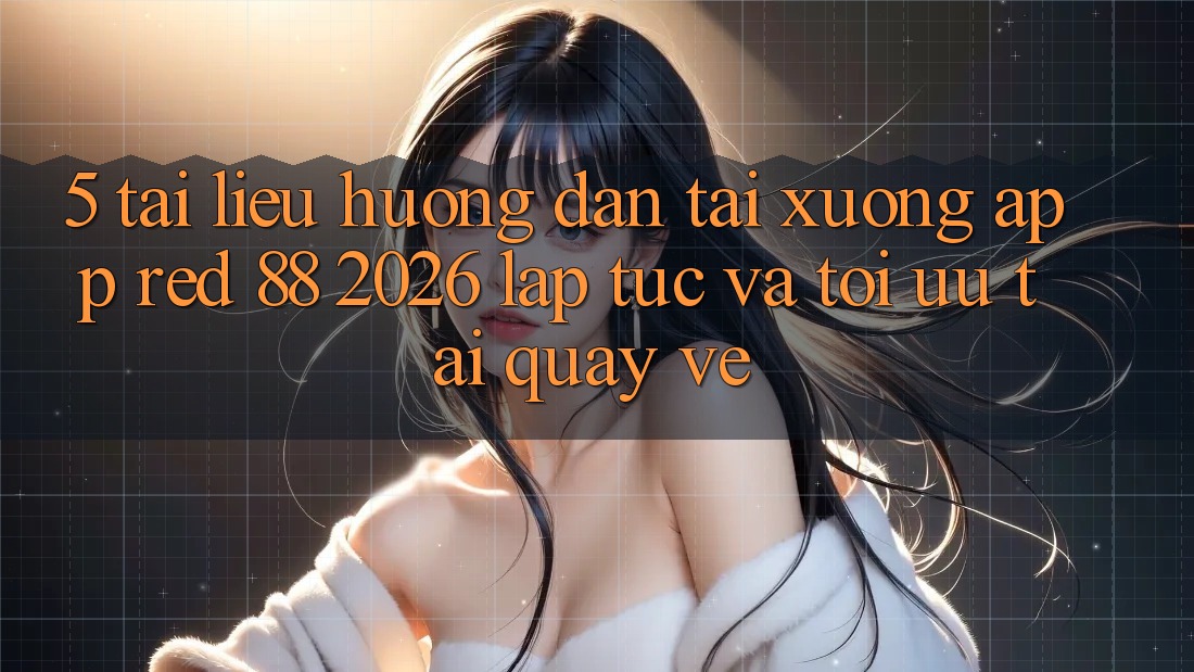 5. Tài liệu hướng dẫn Tải xuống App red 88 2026 Lập tức Và Tối Ưu Tải quay về