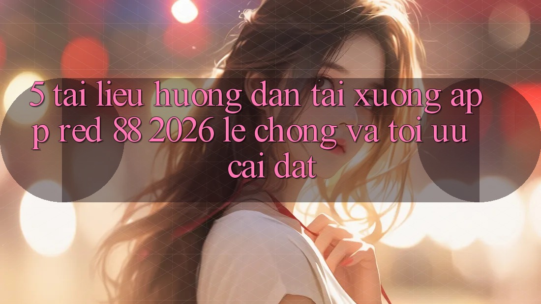5. Tài liệu hướng dẫn Tải xuống App red 88 2026 Lẹ chóng Và Tối Ưu Cài Đặt