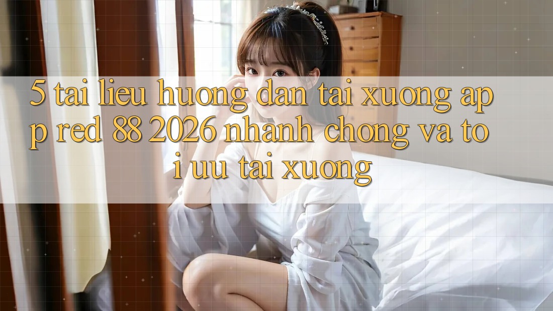 5. Tài liệu hướng dẫn Tải xuống App red 88 2026 Nhanh chóng Và Tối Ưu Tải xuống