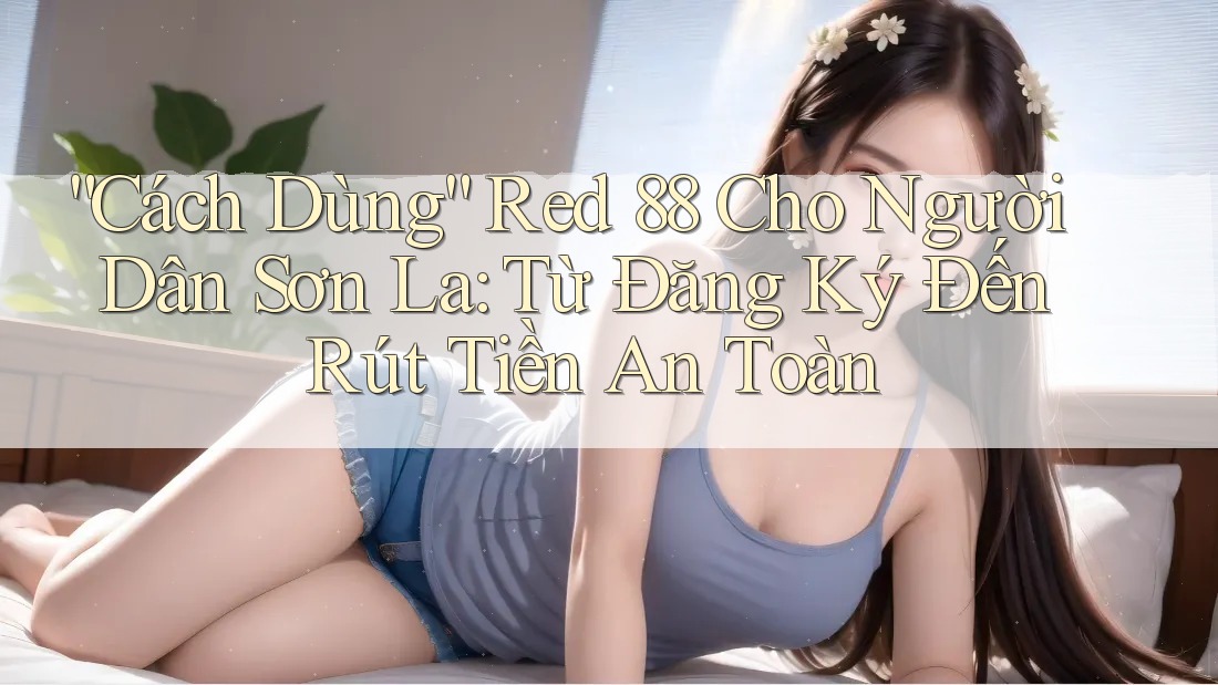 “Cách Dùng” Red 88 Cho Người Dân Sơn La: Từ Đăng Ký Đến Rút Tiền An Toàn