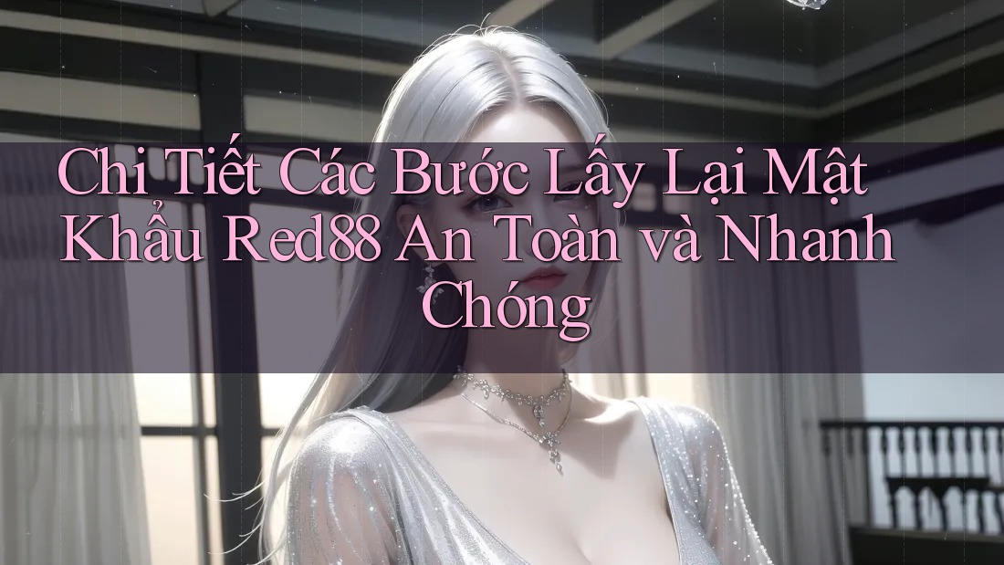 Chi Tiết Các Bước Lấy Lại Mật Khẩu Red88 An Toàn và Nhanh Chóng