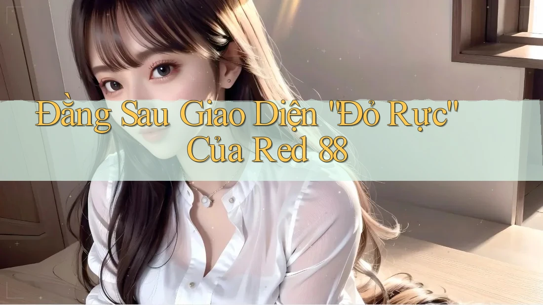 Đằng Sau Giao Diện “Đỏ Rực” Của Red 88