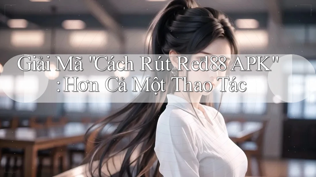 Giải Mã “Cách Rút Red88 APK”: Hơn Cả Một Thao Tác