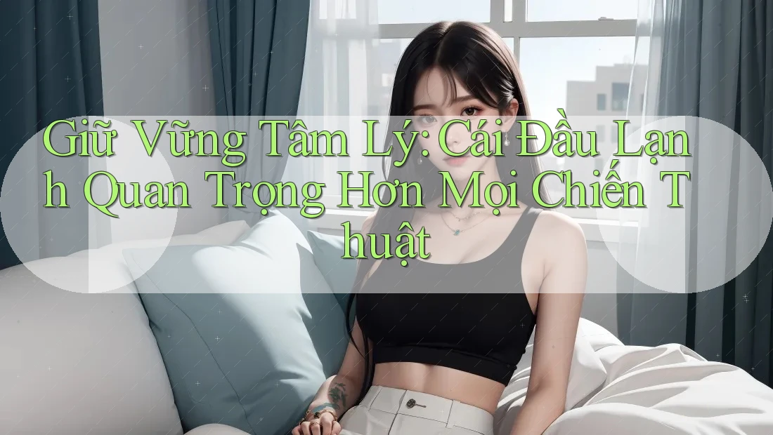 Giữ Vững Tâm Lý: Cái Đầu Lạnh Quan Trọng Hơn Mọi Chiến Thuật