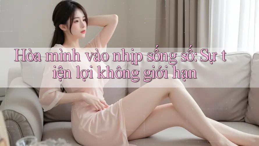Hòa mình vào nhịp sống số: Sự tiện lợi không giới hạn