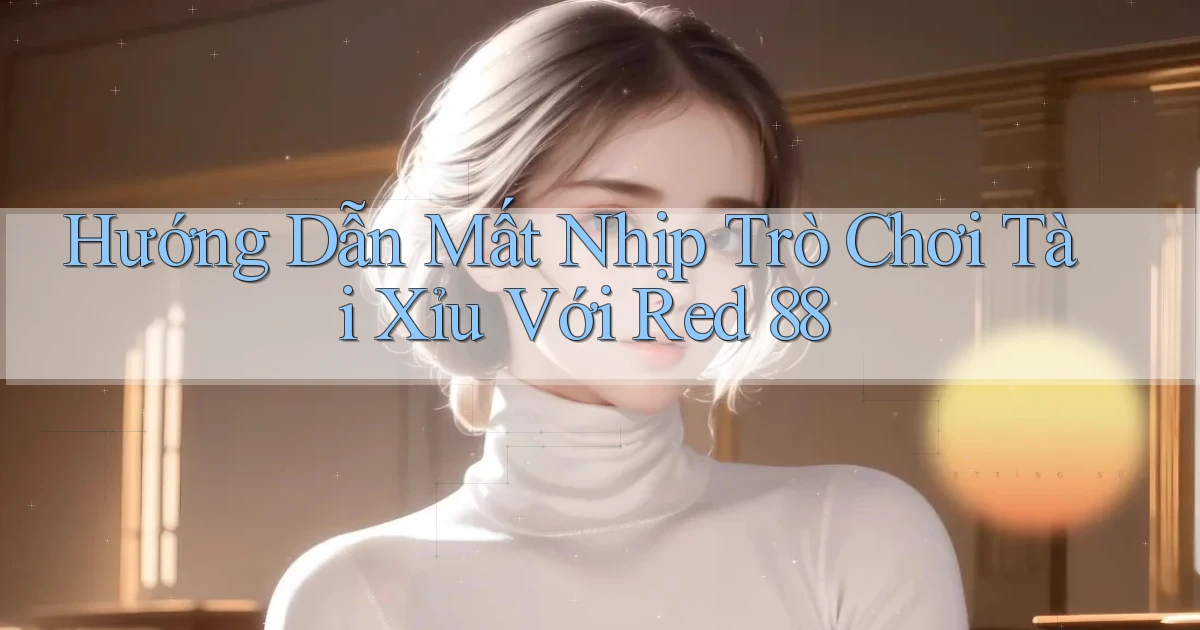 hướng dẫn mất nhịp trò chơi tài xỉu với red 88
