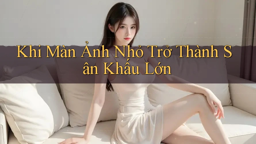 Khi Màn Ảnh Nhỏ Trở Thành Sân Khấu Lớn