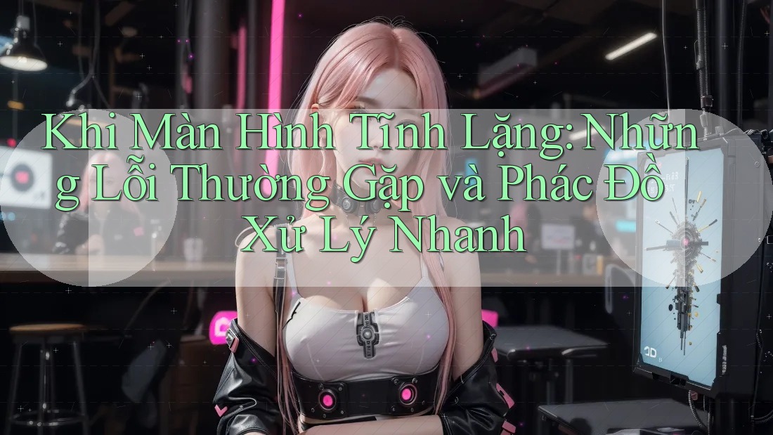 Khi Màn Hình Tĩnh Lặng: Những Lỗi Thường Gặp và Phác Đồ Xử Lý Nhanh