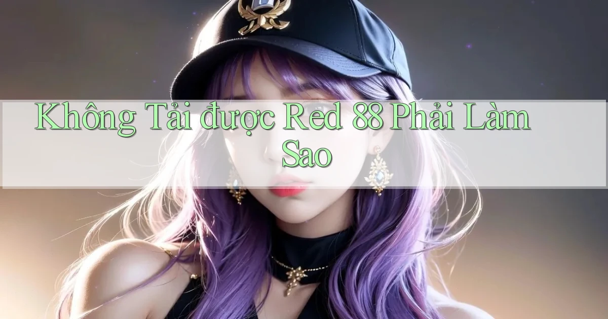 không tải được red 88 phải làm sao