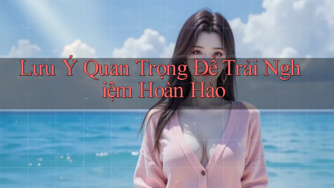 Lưu Ý Quan Trọng Để Trải Nghiệm Hoàn Hảo