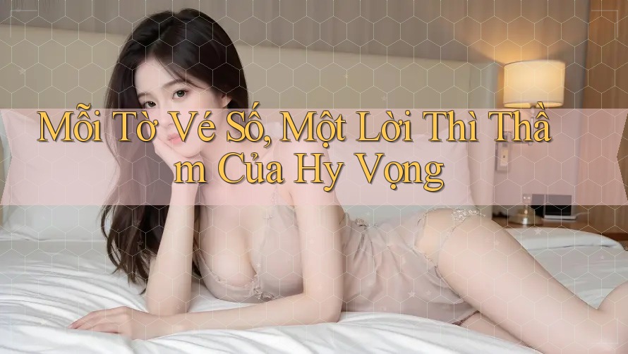 Mỗi Tờ Vé Số, Một Lời Thì Thầm Của Hy Vọng
