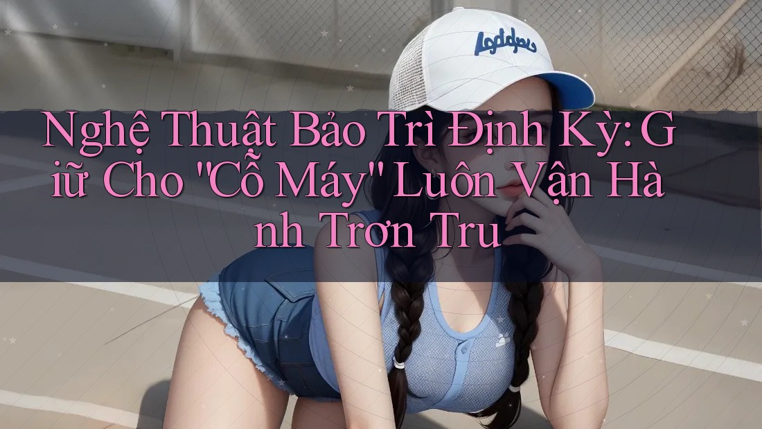 Nghệ Thuật Bảo Trì Định Kỳ: Giữ Cho “Cỗ Máy” Luôn Vận Hành Trơn Tru