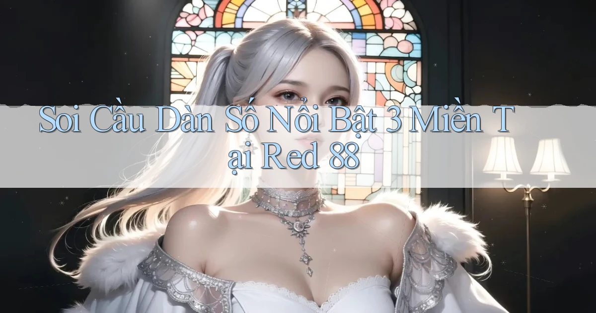 soi cầu dàn số nổi bật 3 miền tại red 88