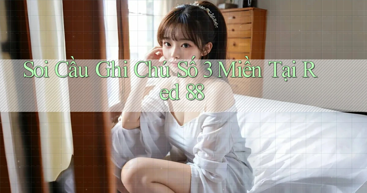soi cầu ghi chú số 3 miền tại red 88