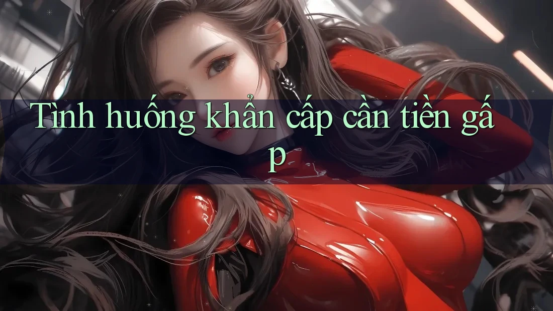 Tình huống khẩn cấp cần tiền gấp