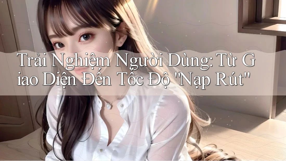 Trải Nghiệm Người Dùng: Từ Giao Diện Đến Tốc Độ “Nạp Rút”