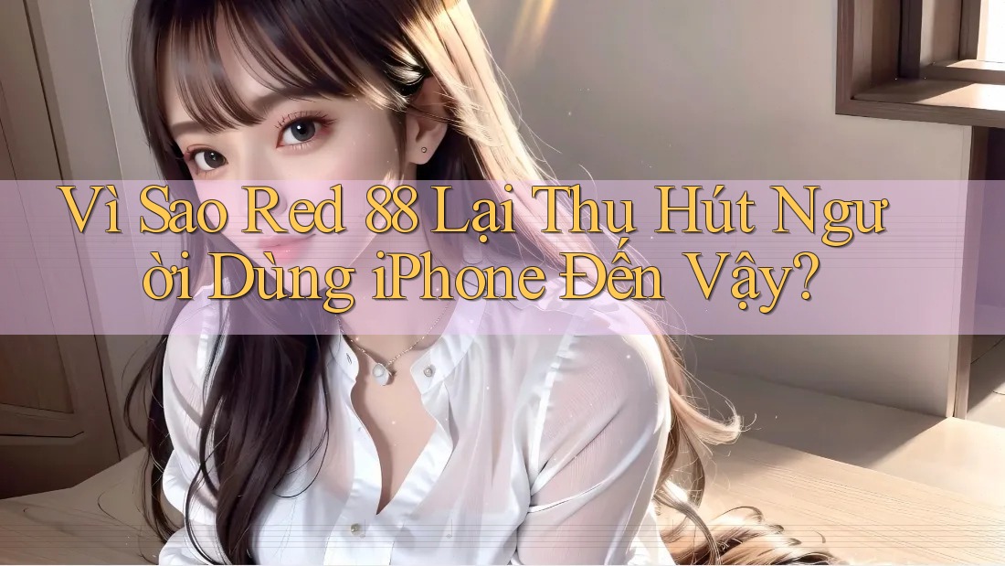 Vì Sao Red 88 Lại Thu Hút Người Dùng iPhone Đến Vậy?